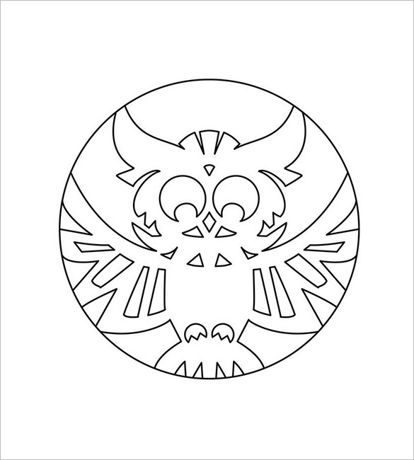 Owl Template - Animal Templates