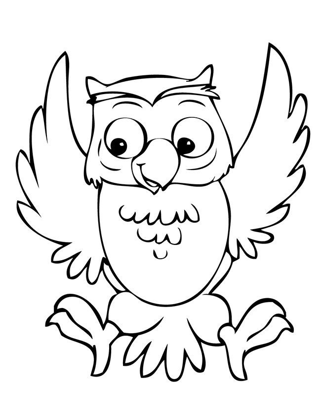 geometric owl coloring pages