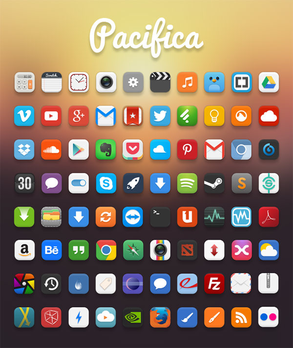 pacifica icons