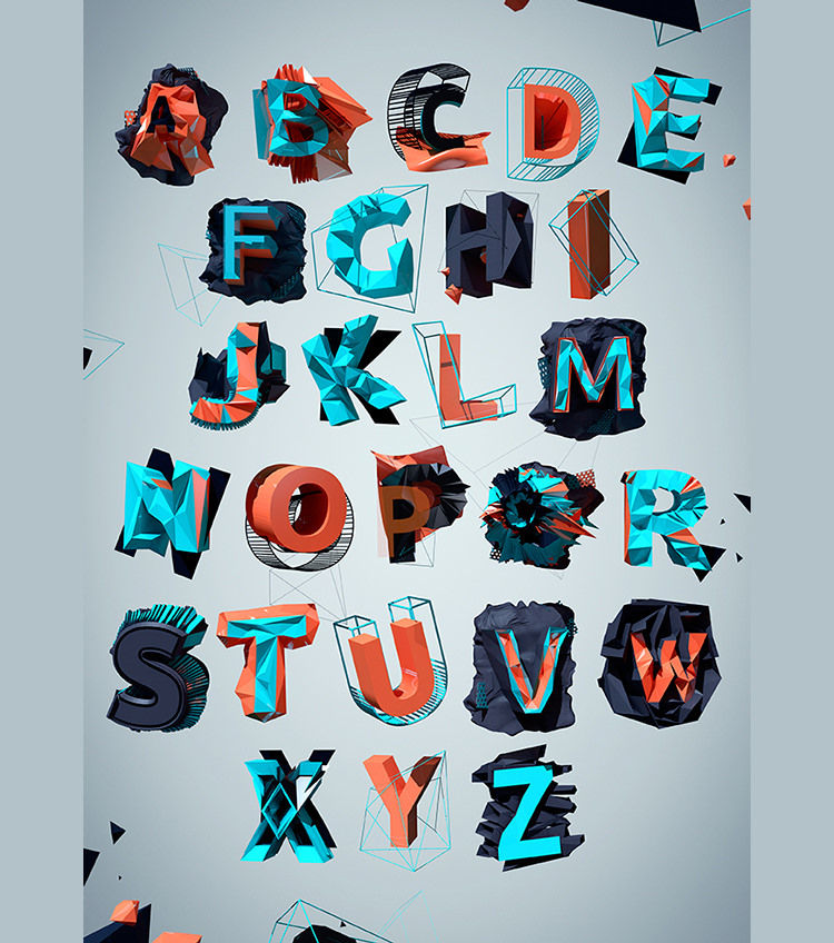 polygon alphabet