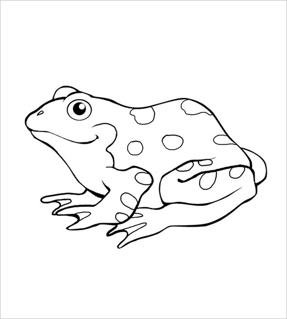 19 Simple Toad Drawing EllonBradyn
