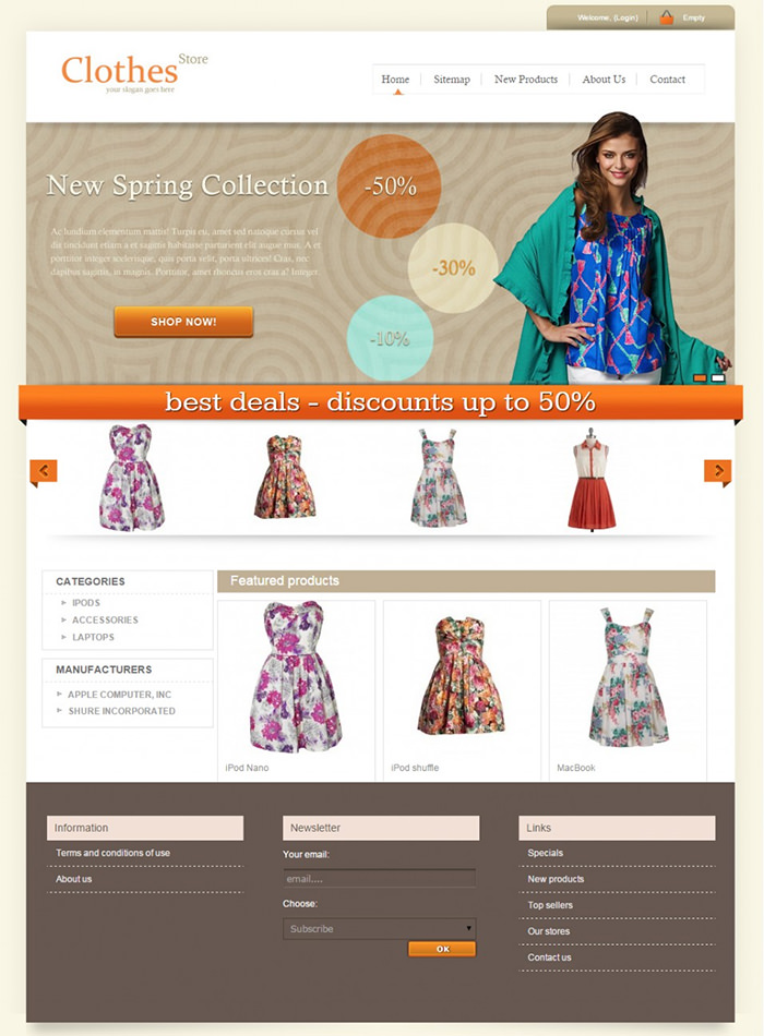 prestashop free responsive theme