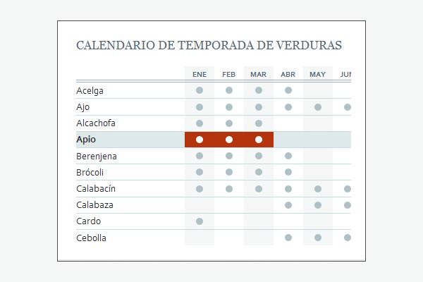 seasonal html calendar 1