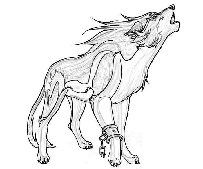 Wolf Coloring Pages