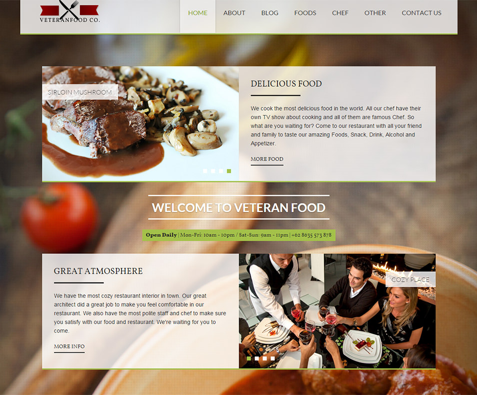 veteranfood wordpress