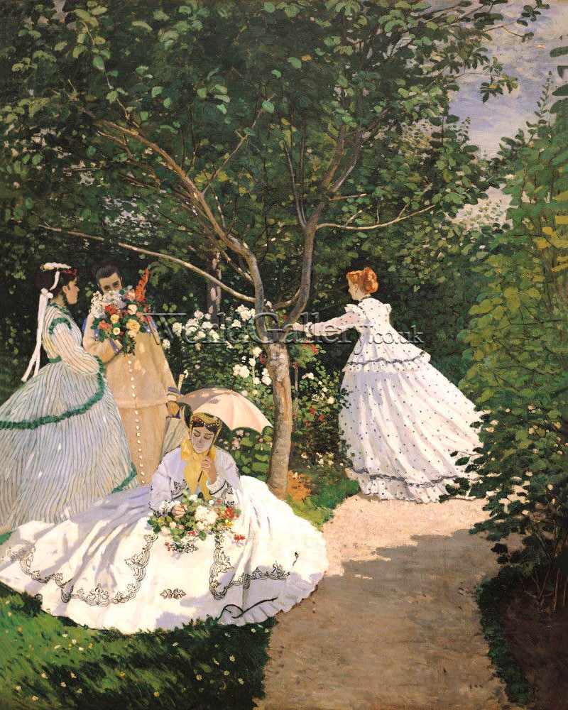 women in the garden