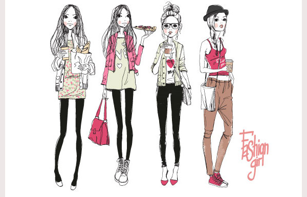 38+ Best Fashion Illustrations with Different Styles