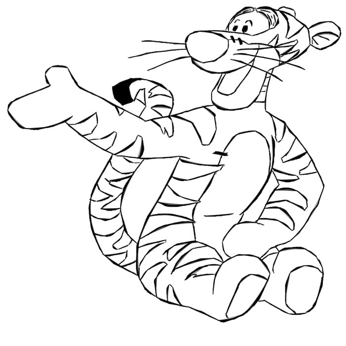 60+ Tiger Shape Templates, Crafts & Colouring Pages | Free & Premium