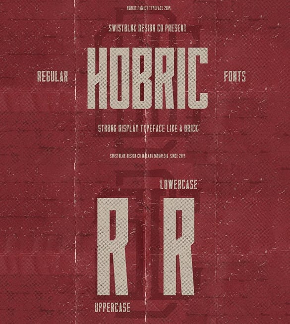 hobric-infogrpahic-font