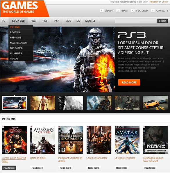 28+ Gaming WordPress Themes & Templates | Free & Premium Templates