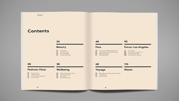 Word Document Table Of Contents Template from images.template.net