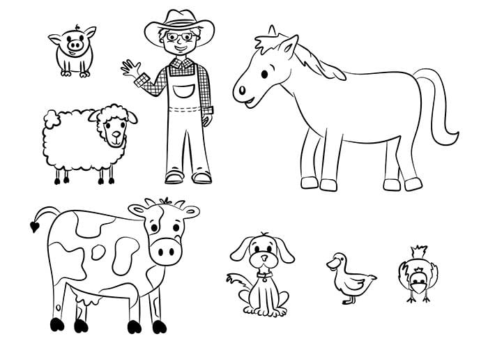 83+ Animal Colouring Pages Free Download & Print!