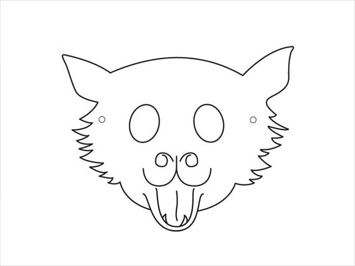 Animal Mask Template - Animal Templates