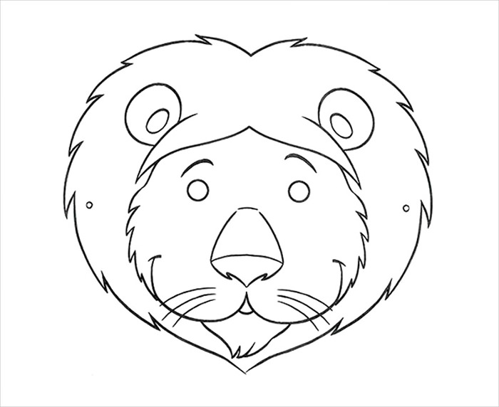 Animal Mask Template Animal Templates