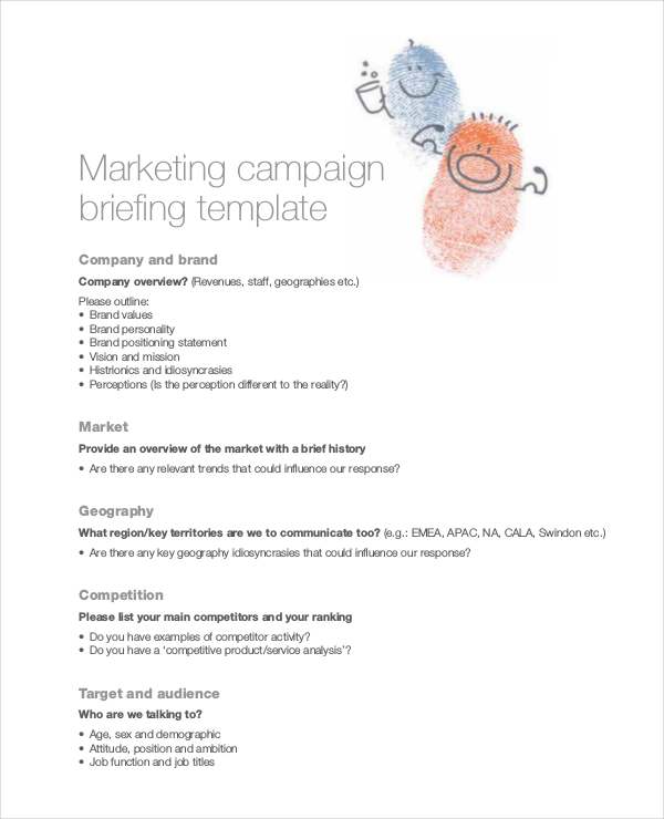 marketing-campaign-brief-template-flyer-template