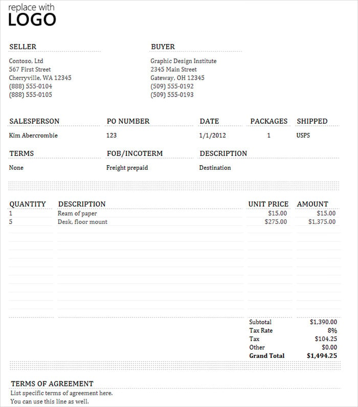 commercial-invoice-template