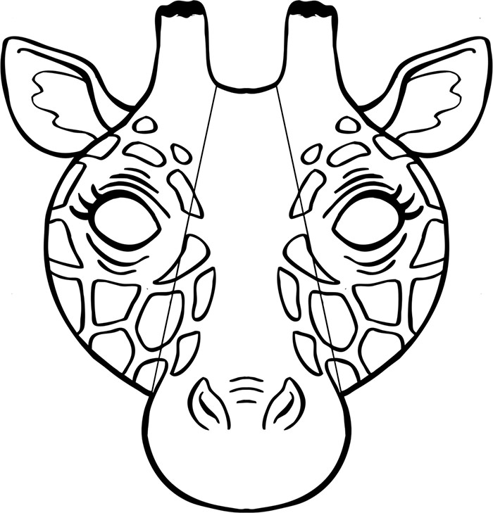 Animal Mask Template Animal Templates