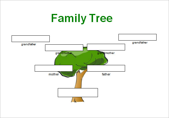 generations family genogram template word