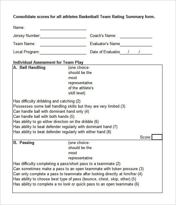 12-free-basketball-evaluation-forms-free-premium-templates