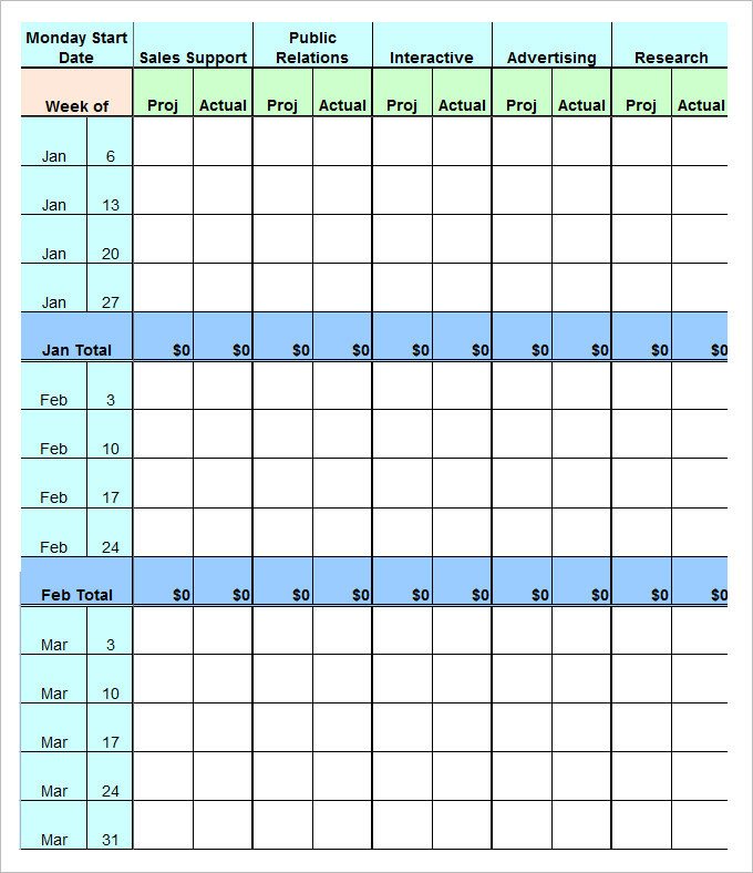 Marketing Budget Template - 30+ Free Word, Excel, PDF Documents Download