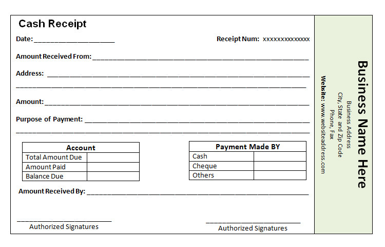 40 payment receipt templates doc pdf free premium templates