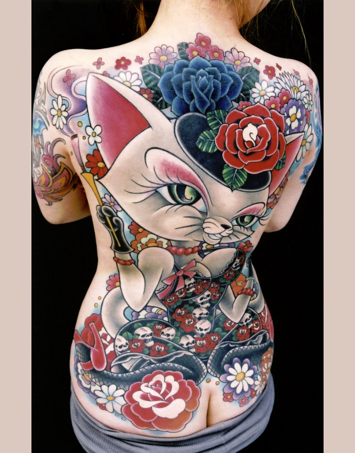 color tattoo art
