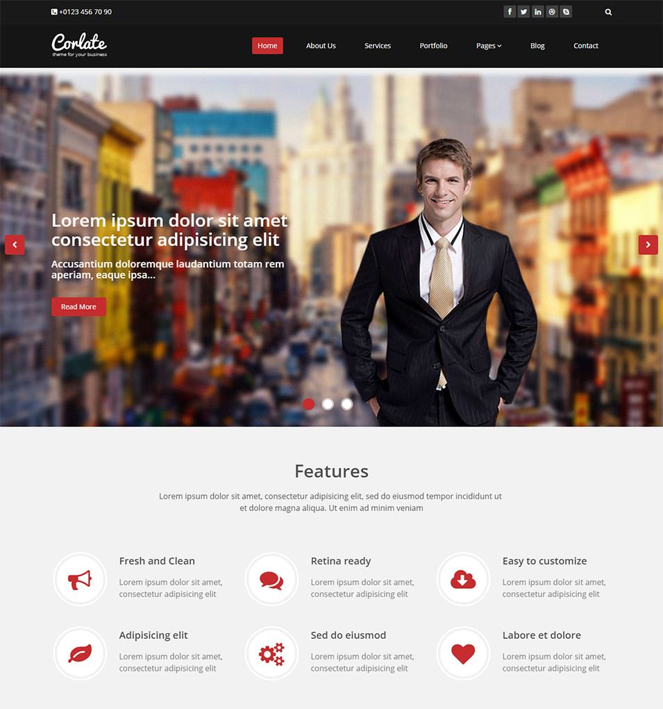 78+ Free Bootstrap Themes & Templates | Free & Premium Templates