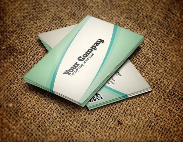 corporate business card v