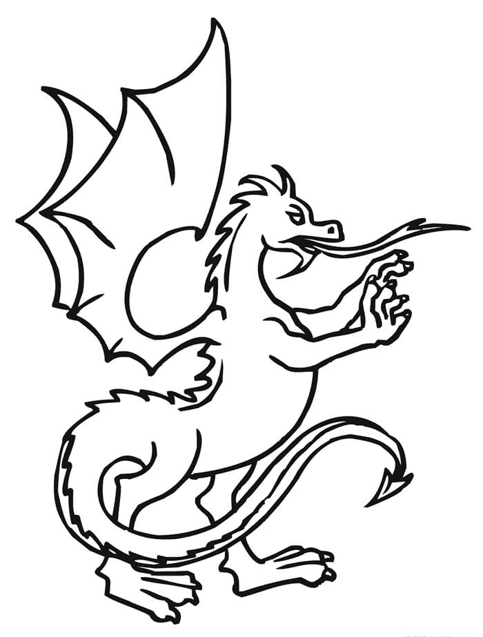 dragon-standing-up-coloring-page