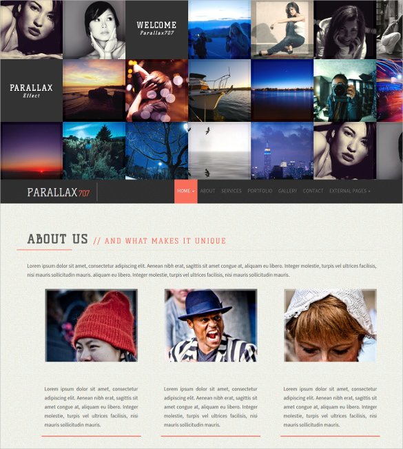 gallery responsive bootstrap template