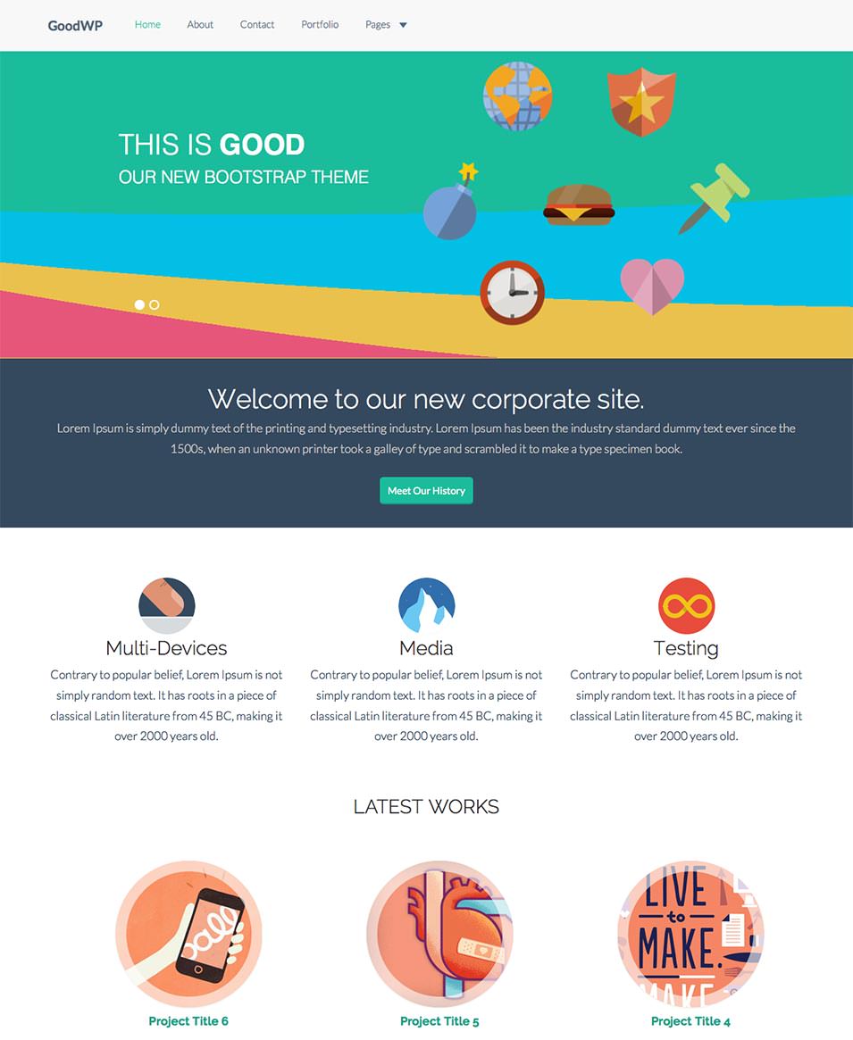 22+ Best Bootstrap Design Templates & Themes