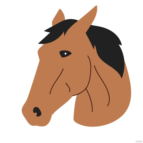 Horse Template - Animal Templates