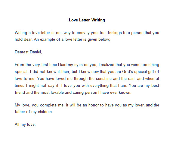 56+ Love Letter Templates - PDF, DOC