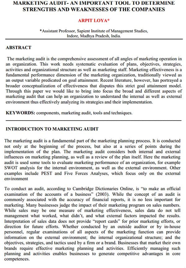marketing-audit-an-important-tool-to-determine