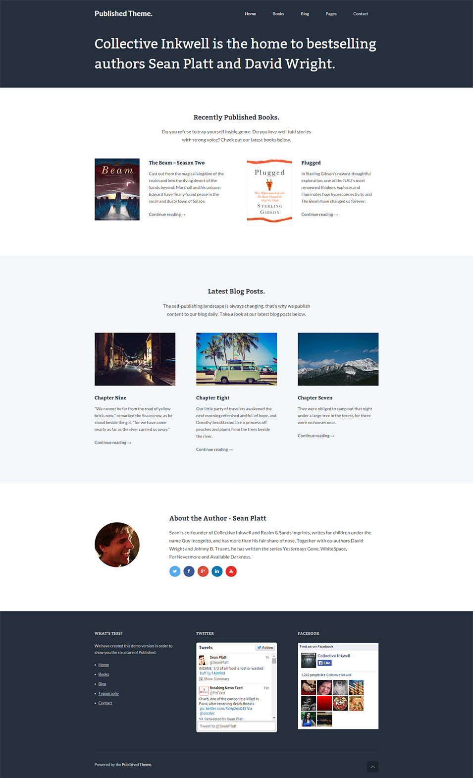 WordPress Author Theme