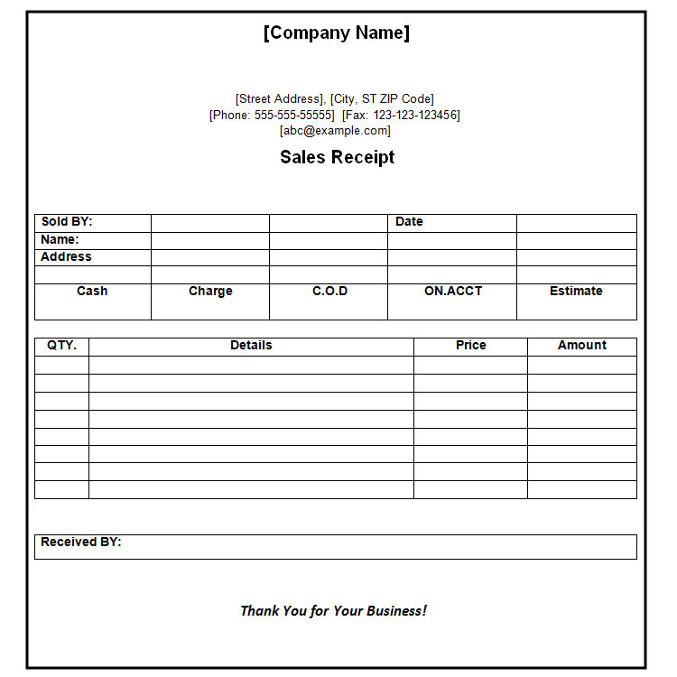 41+ Payment Receipt Templates - DOC, PDF  Free & Premium 