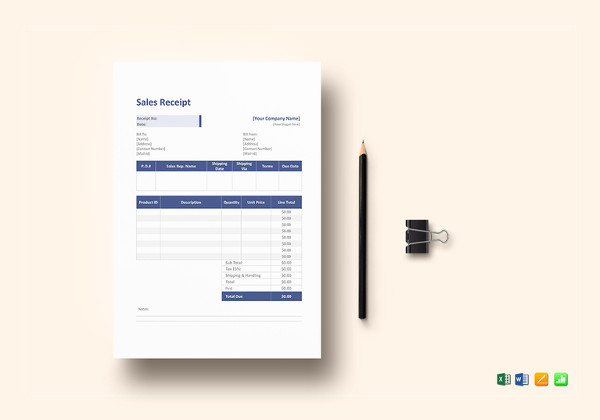 sales-service-receipt-template