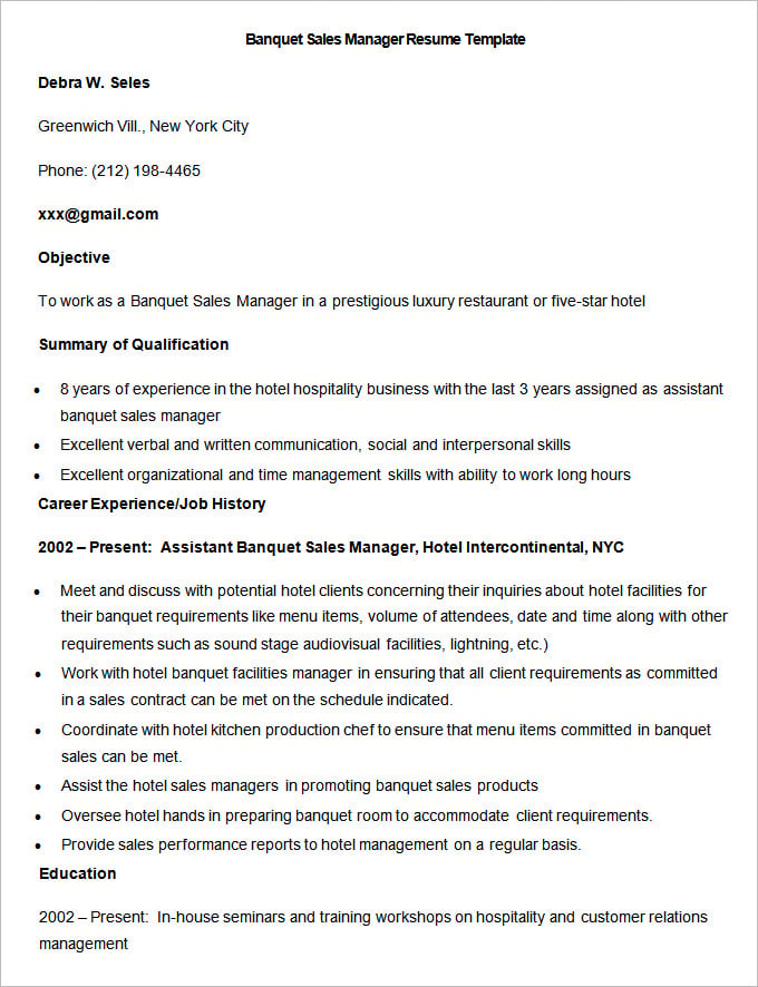 sample-banquet-sales-manager-resume-template1