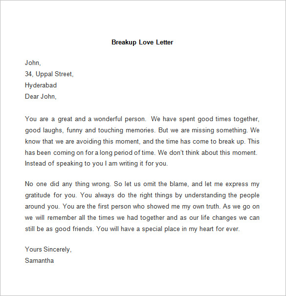 Free Printable Love Letter Templates [Word, PDF]