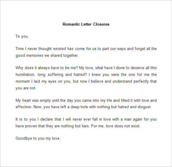 56 Love Letter Templates PDF DOC