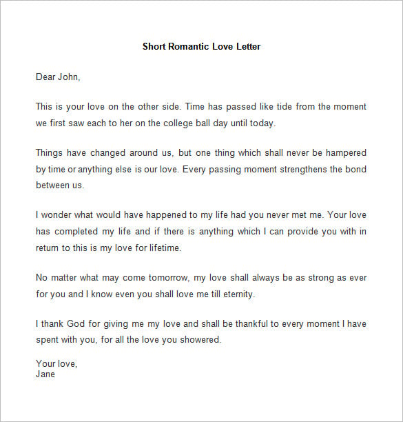 55 Love Letter Templates PDF DOC Free Premium Templates