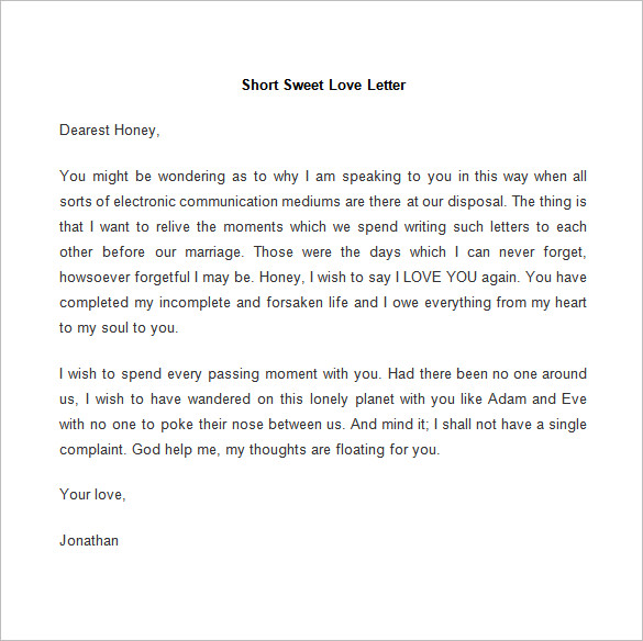 52+ Love Letter Templates - DOC | Free & Premium Templates