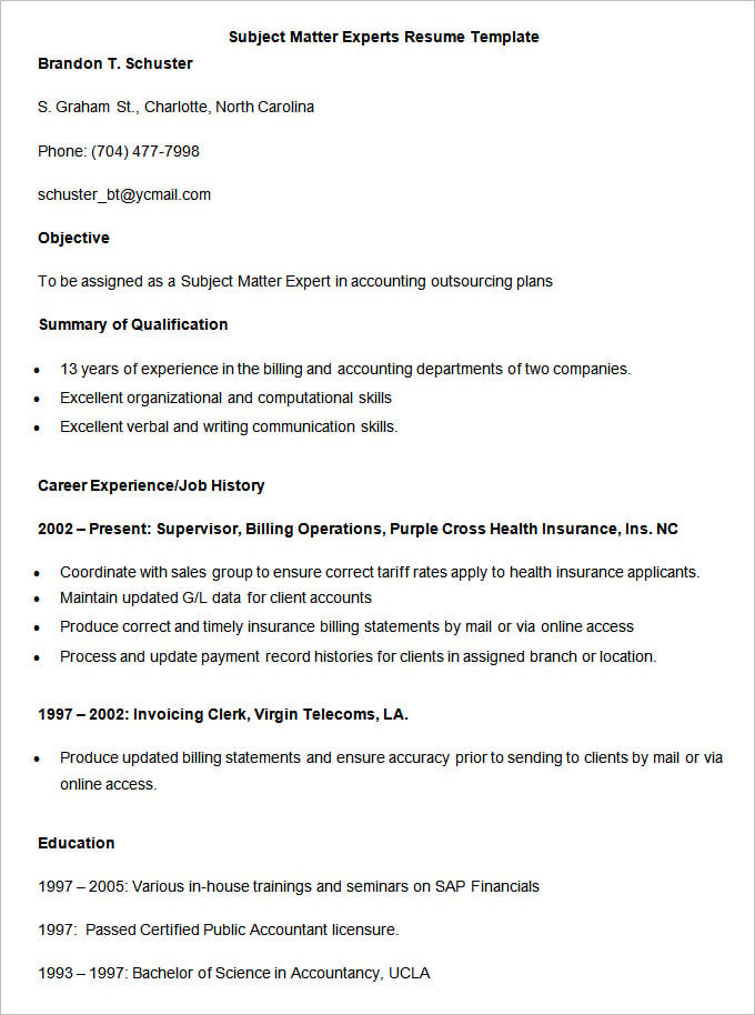 subject-matter-experts-resume-template1