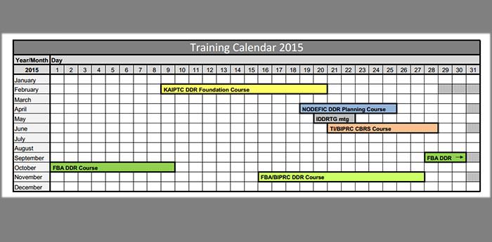 Yearly Training Calendar Template Excel TUTORE ORG Master Of Documents
