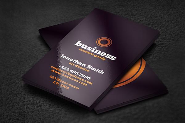 typo business card