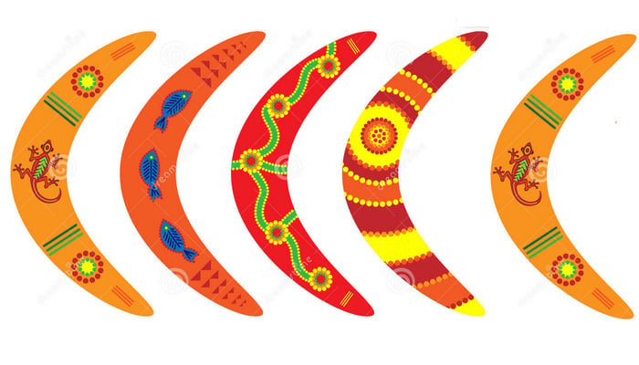 aboriginal boomerangs
