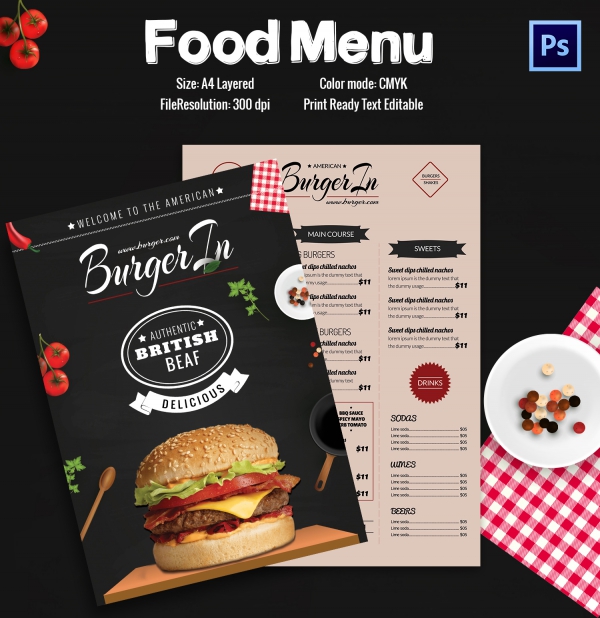 Restaurant Menu Templates Free Word. Restaurant Menu 