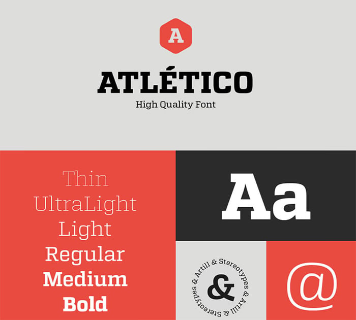 atletico-free-font
