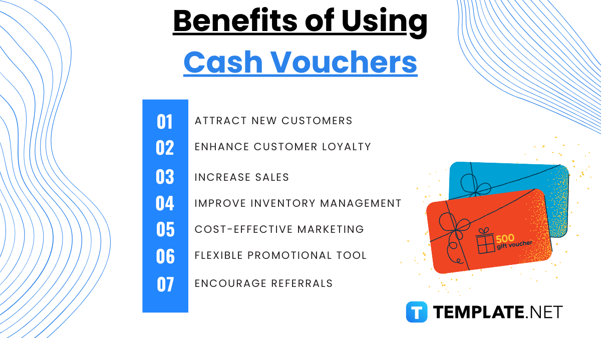 benefits of using cash vouchers