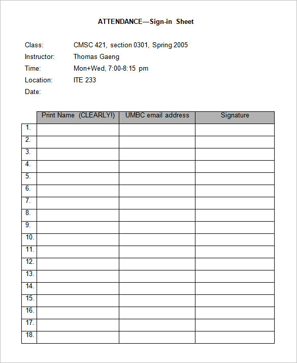 75 Sign In Sheet Templates DOC PDF Free Premium Templates 75 Sign In Sheet Templates DOC PDF Free Premium Templates